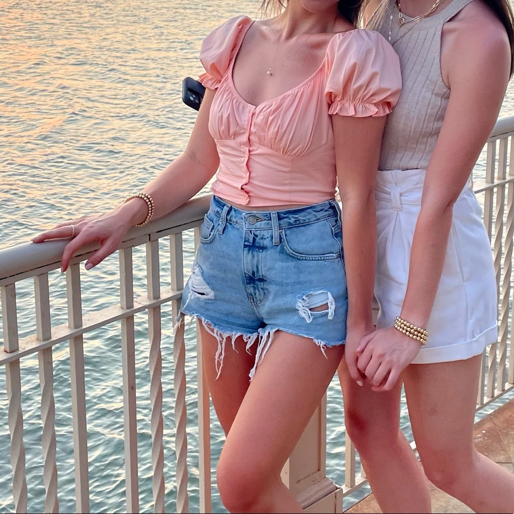 Forever 21 denim shorts